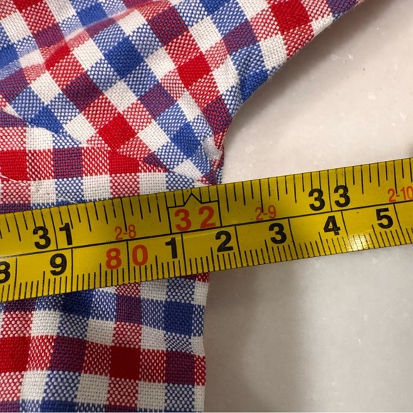 Ralph Lauren Men’s Sz 3XBT Button Down Oxford Shirt Short Sleeve Gingham NWT - Picture 7 of 13